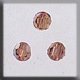 13018 Crystal Treasures-Round Bead 4mm Lt Colorado Topaz Ab (Qty.3) THUMBNAIL